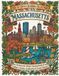 Massachusetts Coloring Book for Adults and Teens