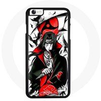 Maniacase Etui voor iPhone SE Itachi Uchiha Naruto Anime Teaser