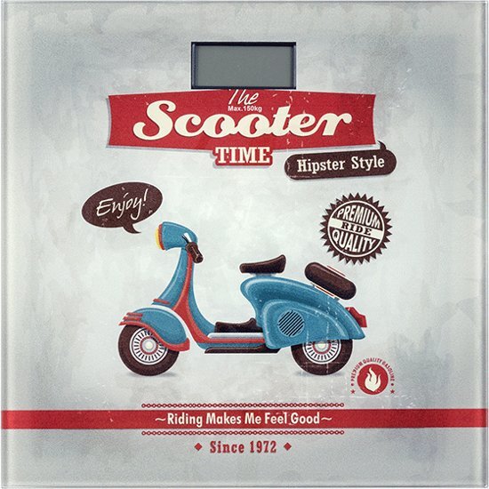 WENKO Vintage weegschaal scooter 21594100