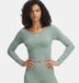 Under Armour Vanish Seamless LS T-shirt Dames Groen Maat M