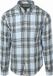 Gant Overhemd Flanel Ruit Blauw - Maat M - Heren