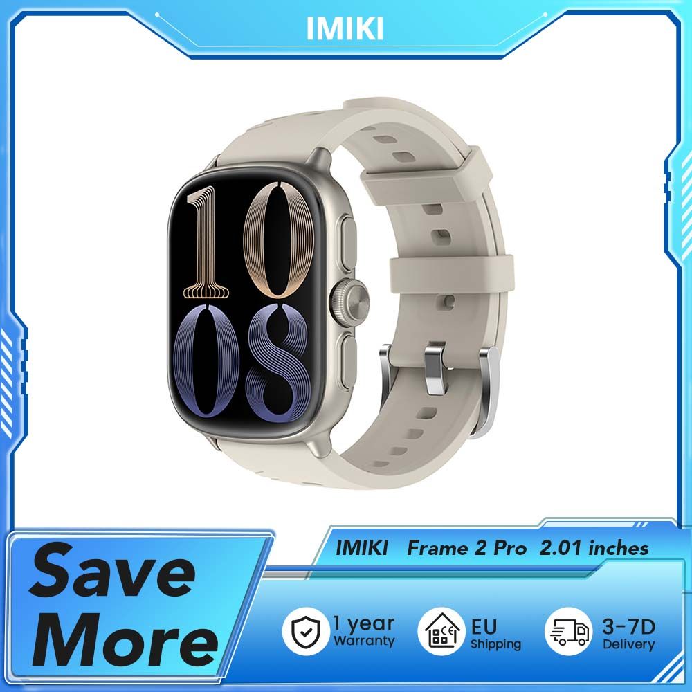 NONE IMIKI Frame 2 Pro Smartwatch Grijs
