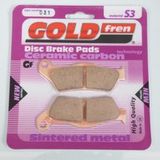 Gold Fren Remblok voor KTM 520 SX Motorfiets 2001-2003 AVG Nieuw