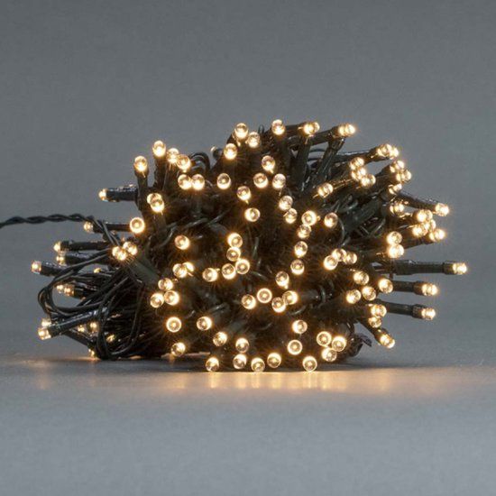 Nedis Kerstverlichting - Koord - 192 LED's - Warm Wit - 14.40 m - Batterij - Binnen & Buiten