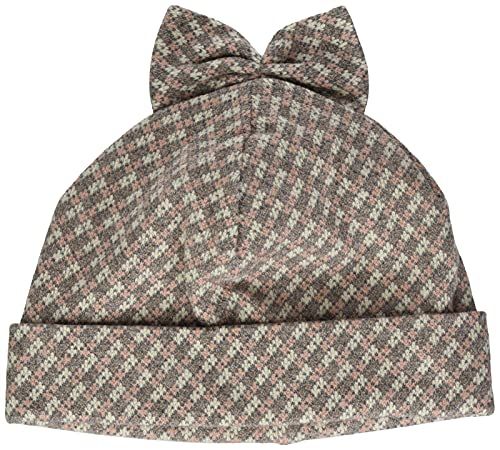 Sterntaler Baby Girls Beanie Bow Plaid Hat