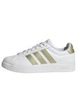adidas Streettalk Schoenen dames, Ftwr White/Gold Met./Ftwr White, 40 2/3 EU