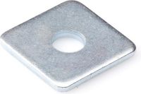 Hoenderdaal Fasteners Kelfort Volgplaat Gegalvaniseerd - M16 x 50 x 50 x 4 - 100 stuks