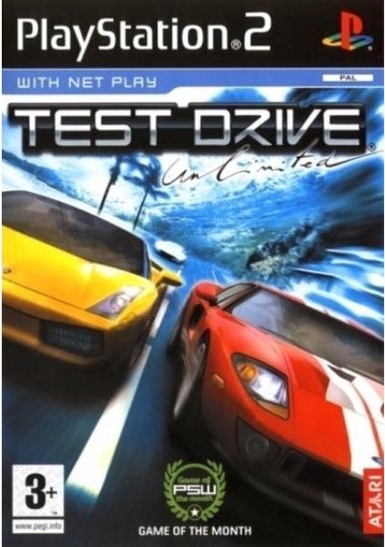 Atari Test Drive Unlimited - Race - PlayStation 2