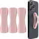 kwmobile Vingerhouder voor Smartphone - Set van 3 - Roségoud