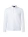 MAERZ Muenchen Shirt Regular Fit Poloshirt lange mouw Pure Wit, Gestructureerd