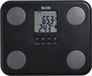 Tanita BC-730 - Balance de composition corporelle - Noir - Format compact - Sac de voyage inclus - idéal pour les vacances
