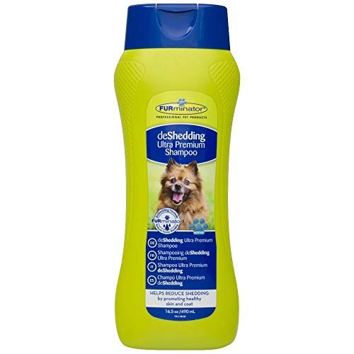 Furminator deShedding Ultra Premium shampoo voor honden en katten (490 ml)