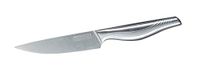 Nirosta Schommelmes, 23 cm, hoogwaardig roestvrij staal, scherp mes in professionele kwaliteit voor groenten, fruit & co, handgeslepen, conische messnede, gezandstraalde antislip handgreep