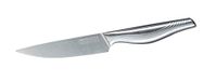 Nirosta Schommelmes, 23 cm, hoogwaardig roestvrij staal, scherp mes in professionele kwaliteit voor groenten, fruit & co, handgeslepen, conische messnede, gezandstraalde antislip handgreep