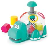 Infantino Vormstoof Nijlpaard Rood Plastic 12 Maanden - 4 Jaar