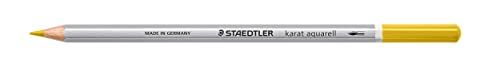 Staedtler Karat Aquarell 125-56 professionele aquarel potloden - licht olijf (Pack van 6)