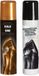 Guirca Laques/peinture corporelle en aérosol - 2x couleurs - or et noir - 75 ml