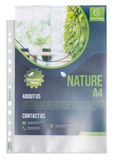 Exacompta 10x Zakje met 50 geperforeerde showtassen in gerecycled PP Forever 9/100e - A4 - Doorschijnend - 5330E