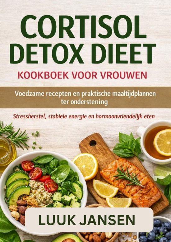 CORTISOL Bookmundo CORTISOL DETOX DIEET KOOKBOEK VOOR VROUWEN