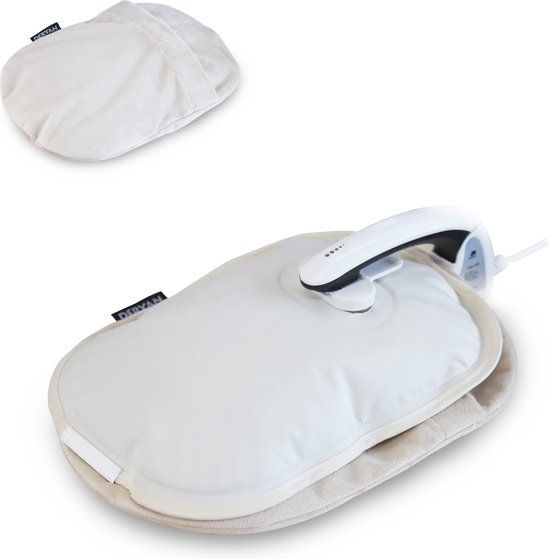 Deryan Luxe elektrische warmwater babykruik - creme