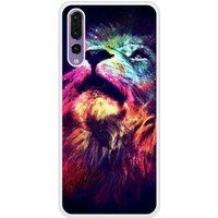 P20 Pro Lion swag bedrukt siliconen hoesje