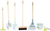 Ensemble de jardin pour enfants - Grand ensemble d'outils de jardin avec râteau et pelle. Ensemble de jardin pour enfants.