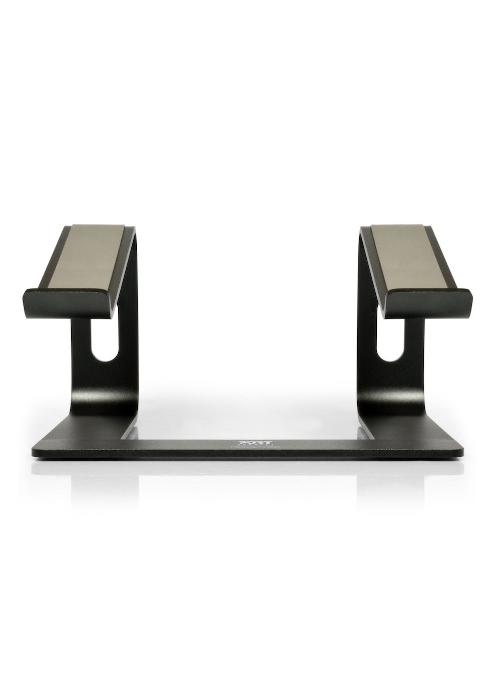 Port Designs Ergo Alu Stand - Notebook Stand - Aluminium, Black