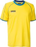 Derbystar Kleding Shirt Energy Geel/Blauw Katoen Unisex Maat 140