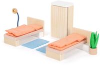 Small Foot Houten Poppenhuis Meubeltjes Slaapkamer