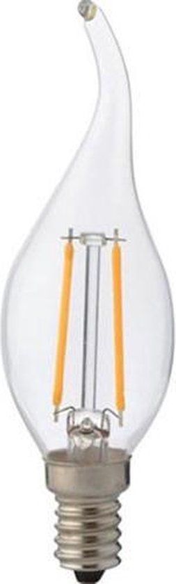 BES LED E14 Filament LED Candle Bulb - 4W - 2700K - 320lm - Dimmable No