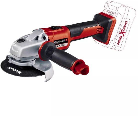 Einhell AXXIO 18/125 BL Li - Accu Haakse Slijper - 18V - Ø125mm - Excl. Accu & Lader