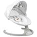 MoMi Kenani - Elektrische Babyschommel - Bluetooth - Afstandsbediening - 5 Schommelsnelheden - Lichtgrijs
