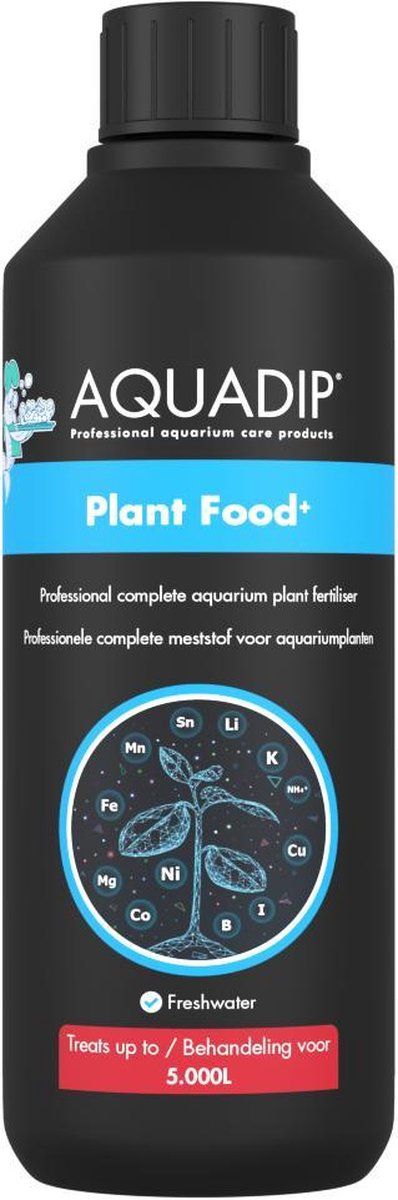 Aquadrip Plant food + 500 ml - blauw