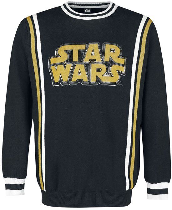 Star Wars Logo Heren Gebreide trui - meerkleurig - S