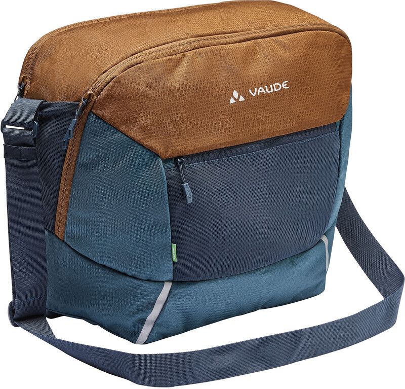Vaude Cycle Messenger Bag L, blauw/bruin