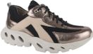 Durea 6309 Metallic Lage Sneakers Vrouwen Leer Rubber Metallic