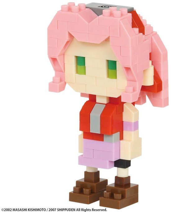 Bandai Nanoblock Naruto Shippuden Sakura Haruno Bouwset