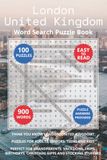London United Kingdom Word Search Puzzle Book