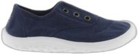 Victoria Blauwe canvas babysneakers met klittenbandsluiting