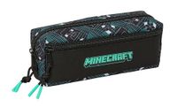 Minecraft Housse, petit, étui pour enfants, idéal pour les enfants d'âge scolaire, confortable et polyvalent, qualité et durabilité, 22 x 6 x 8,5 cm