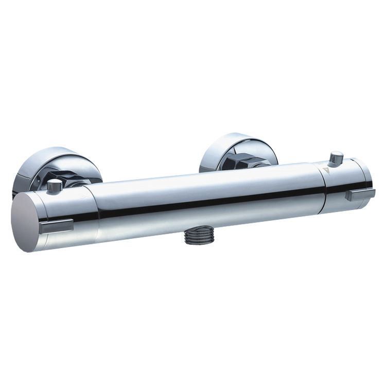 Boss & Wessing Rondo Douchethermostaat Chroom HOH 15 cm
