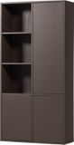 WOOOD Meggy Opbergkast Rechts - Grenen hout - Middenbruin - 215x108x40