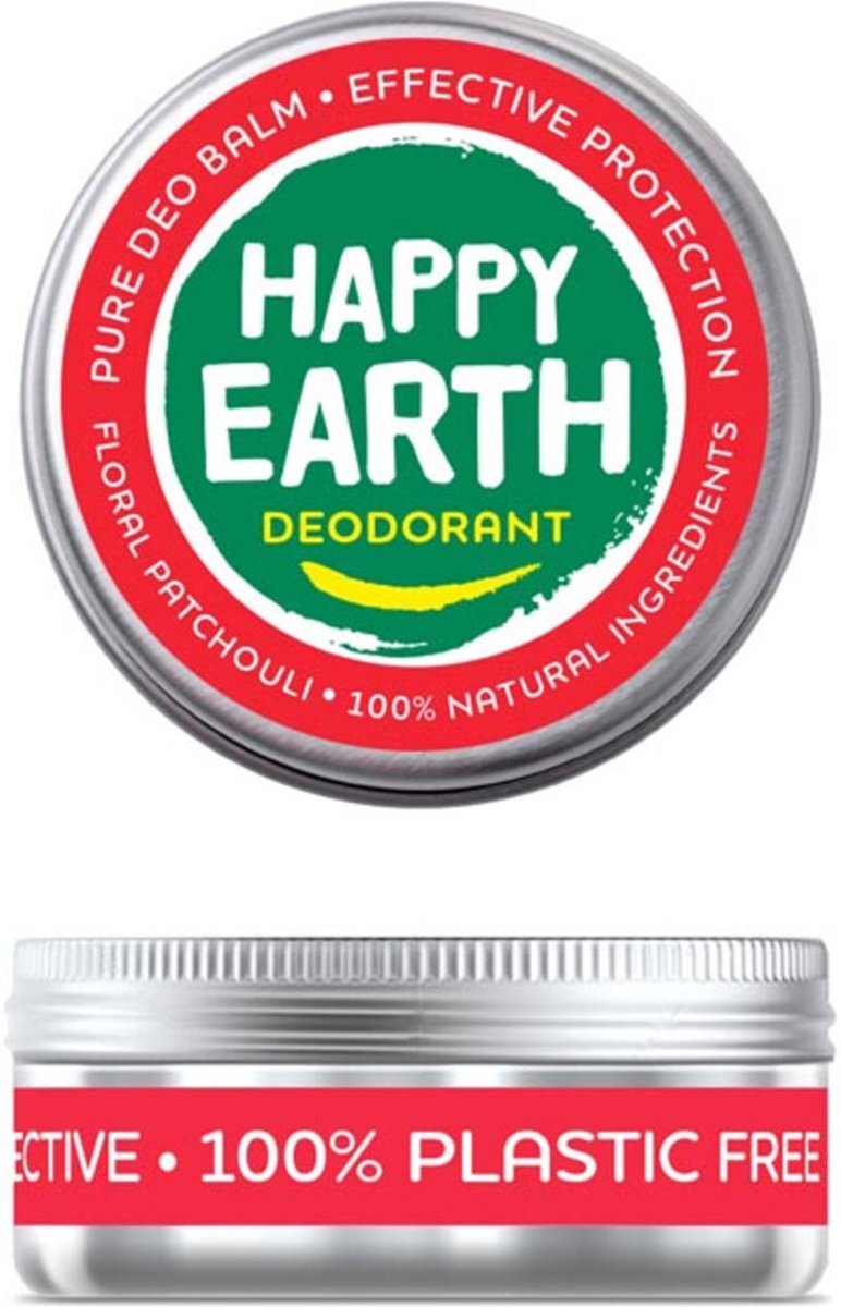 Happy Earth Pure Deo Balm Floral Patchouli