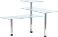 universeel Bol Hoekplank in glas - 3 planken
