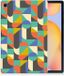 B2Ctelecom Samsung Galaxy Tab S6 Lite | S6 Lite (2022) Hippe Hoes Funky Retro Back Cover