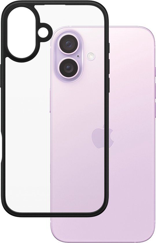 PanzerGlass HardCase Transparent iPhone 16 Plus mobiele telefoon behuizingen Hoes Transparant