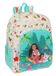 Safta Vaiana Schoolrugzak voor kinderen, kinderrugzak, aanpasbaar aan de wagen, ideaal voor kinderen op schoolleeftijd, comfortabel en veelzijdig, kwaliteit en duurzaamheid, 33 x 14 x 42 cm, beige/blauw