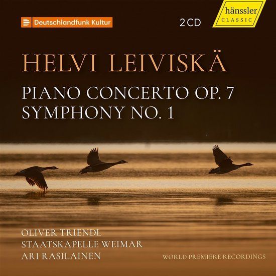 Concerto Hänssler Classic Oliver Triendl, Staatskapelle Weimar, Ari Rasilainen - Leiviskä: Piano Concerto Op. 7 | Symphony No. 1 (2 CD)
