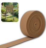 IPEA Elastische riem voor tuinmeubelen, strandstoelen, fauteuils, schommels, ligstoelen, banken, lounges, gestoffeerde meubels, 10 m, trekkoord voor rugleuningen, 50 mm