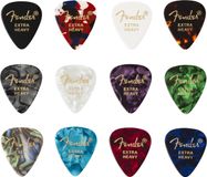 Fender 351 Celluloid Medley Picks, XH (12 stuks)